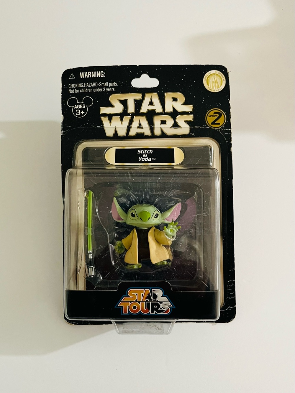 Star Wars Star Tours Series 2 Stitch as Yoda Action Figure Exclusive Collectible